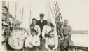 Image of Crew of Newfoundland fishing schooner, J.F. Norton
